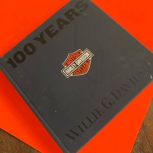 100 Years of Harley Davidson Cycles book